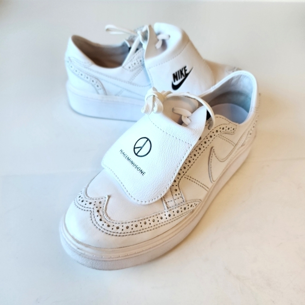 Nike × Peaceminusone Kwondo 1 White Sneakers 8.5